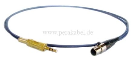 Miniklinkenstecker 3,5mm verg. stereo 3pol auf Mini XLR-Buchse 3pol ( DAP MK-SPIN )