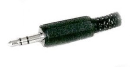Miniklinkenstecker 3,5mm stereo gerade auf Miniklinkenstecker 3,5mm stereo gewinkelt