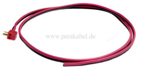 HiFi Lautsprecherkabel-Mini Lautsprecherstecker auf 2 abisolierte Innenleiter