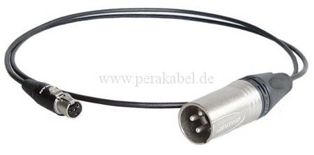 XLR-Buchse Neutrik 4pol ( 2x 0,22qmm )