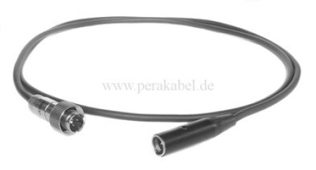 Mini XLR-Kabel SC-Cicada SO-D14 2x0,14qmm-Mini XLR-Stecker ( mit Überwurfmutter ) auf Mini XLR-Stecker