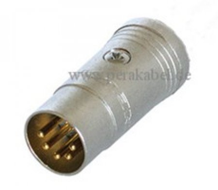 DIN-Kabel DAP Dig-Quad Stecker 5polig  Neutrik NYS322G "professional"