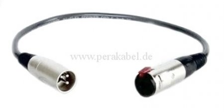 XLR-Stecker auf Klinkenbuchse 6,3mm mit Verriegelung (Lautsprecherkabel 2 x 1,5)