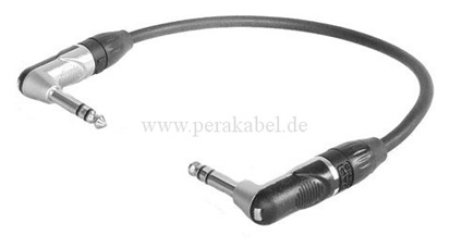 Winkelklinkenstecker stereo auf Winkelklinkenstecker stereo ( DAP X-type )