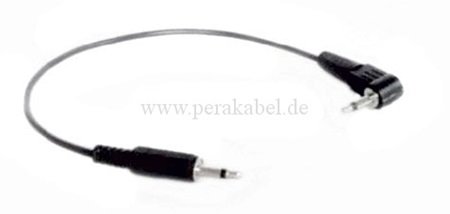 Patchkabel-Miniklinkenstecker 3,5mm mono auf Miniklinkenstecker 3,5mm mono gew.