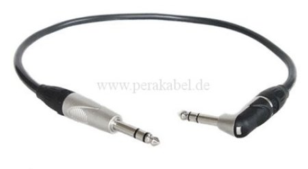 Klinkenstecker stereo auf Winkelklinkenstecker stereo ( DAP X-type ) Klinkenstecker stereo auf Winkelklinkenstecker stereo ( DAP X-type )