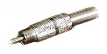 Klinkenstecker 6,3mm mono auf RCA-Stecker metall Kabel DAP LC-126