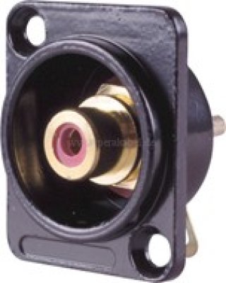 Cinch Einbaubuchse Typ D