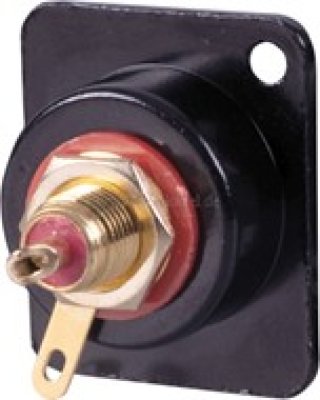 Cinch Einbaubuchse Typ D