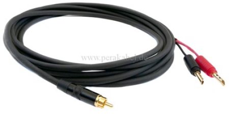 RCA-Stecker auf 2x Bananenhohlstecker 4mm