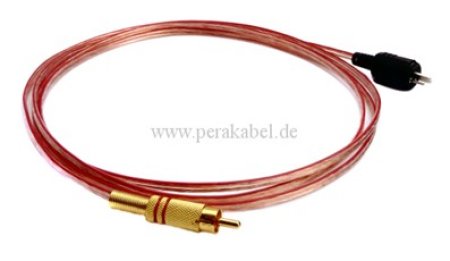 Lautsprecherkabel (HiFi-2x0,5qmm) RCA-Stecker auf Lautsprecherstecker