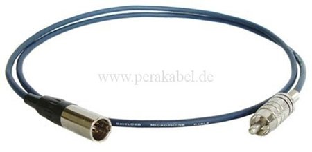 RCA-Stecker ( Cinch ) auf Mini XLR-Stecker ( DAP MK-SPIN )