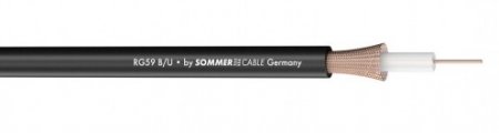 Klinkenstecker 6,3mm auf RCA-Stecker Kabel 75 Ohm