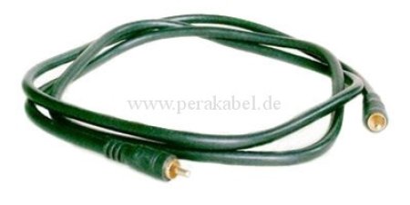 RCA-Stecker auf RCA-Stecker vergoldet ( 24-karätig )