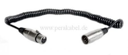 Spiralkabel - XLR 5 polig ( S )