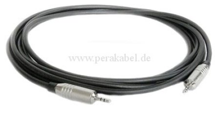 Klinkenstecker 3,5mm Stereo auf Klinkenstecker 3,5mm Stereo (D)