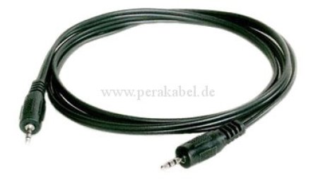 Miniklinkenstecker 2,5mm Stereo auf Miniklinkenstecker 2,5mm Stereo ( standard )