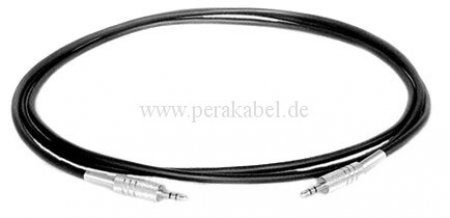 Miniklinkenstecker 3,5mm Stereo auf Miniklinkenstecker 3,5mm Stereo (2x 0,18qmm)