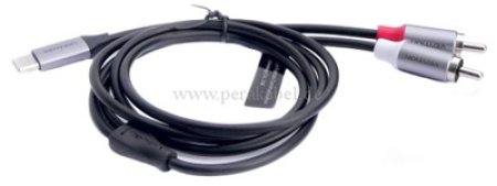 USB-C Stecker auf  2x Cinchstecker