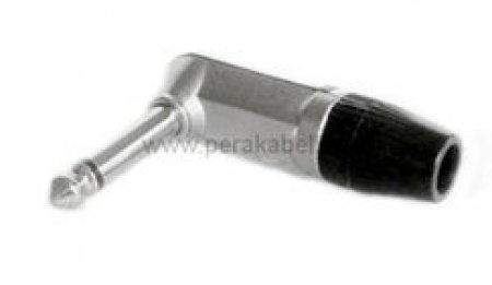 Klinkenstecker gewinkelt 6,3mm 2pol ( REAN NYS 207 )