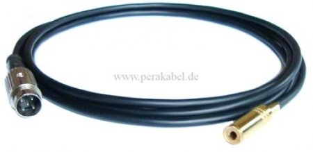 Würfelstecker Deltron auf Klinkenbuchse 3,5mm  stereo