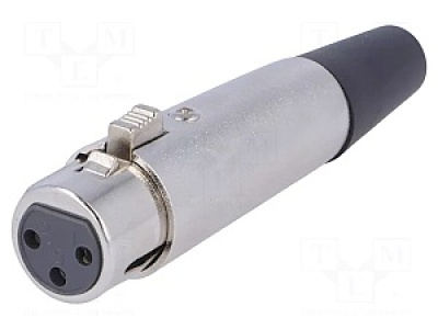 2 x Klinkenstecker 6,3mm mono auf 2 x XLR-Buchse DAP AV-48