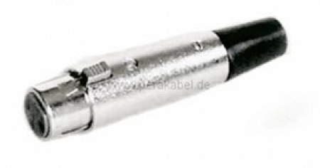 Patchkabel Klinkenstecker 6,3mm mono auf XLR-Buchse