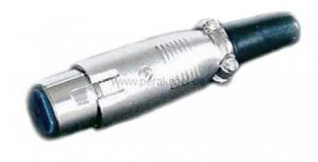Patchkabel Klinkenstecker 6,3mm 2pol auf XLR-Buchse 3pol