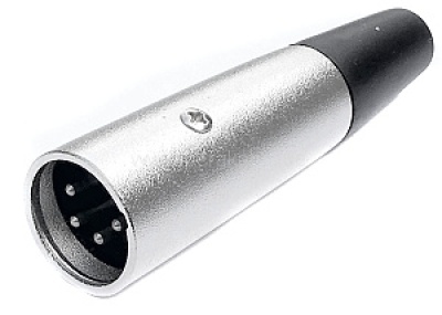 Miniklinkenstecker 3,5mm stereo auf XLR-Stecker 4 polig