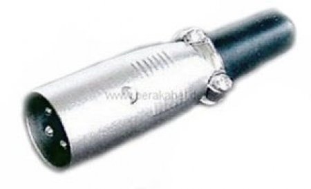 Patchkabel Klinkenstecker 6,3mm 2pol auf XLR-Stecker 3pol