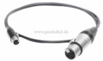 110 Ohm-Kabel - Mini XLR-Buchse auf XLR-Buchse ( Neutrik )