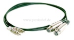 2 x RCA-Stecker metall auf 2 x XLR-Stecker
