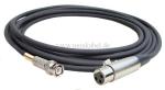 BNC-Stecker  auf  XLR-Buchse ( Kabel 75 Ohm )