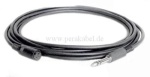 Klinkenstecker 6,3mm stereo auf DIN-Buchse 3pol