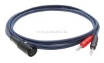 DIN-Buchse auf 2 x Bananenstecker 4mm (AV48)