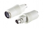 PS 2 Adapter, 6-pol. Mini DIN-Stecker auf 5-pol. DIN-Kupplung
