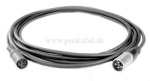 DIN-Buchse 5polig auf XLR-Stecker (Pin 1an2 ; Pin 4an3) DAP MC-216