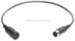 DIN-Buchse 5pol auf DIN-Stecker 3pol (3+5an3)