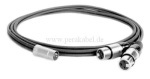 DIN-Stecker auf 2 XLR-Buchse ( 2x 0,22 )
