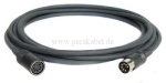 DIN-Stecker 7 polig auf DIN-Buchse 7 polig (Schirm an Pin 2)