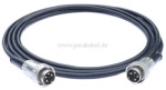 DIN-Stecker 4 polig auf DIN-Stecker 4 polig Renkverschluß ( alle Pins belegt )