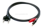 Doppel-Bananenstecker 4mm auf 2x Krokodilklemmen