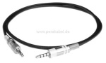 Miniklinkenstecker 3,5mm 4 polig auf Miniklinkenstecker 3,5mm 4 polig