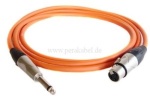 Mikrofonkabel - Klinkenstecker 6,3mm 2pol auf XLR-Buchse (DAP X type)