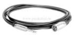 Adapterkabel DAP LC-126 Klinkenstecker 6,3mm mono auf XLR-Stecker