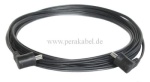 Lautsprecherkabel  (HIFI) Stecker/Stecker gewinkelt