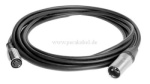 Midi-Adapterkabel DIN-Buchse  auf XLR-Stecker ( Neutrik )