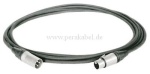 XLR-Stecker 3pol Neutrik auf XLR-Buchse 3pol Neutrik-Zuleitung für Aktivboxen