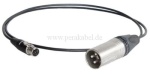 XLR-Stecker 3 pol Neutrik auf Mini XLR-Buchse 4 pol Neutrik ( REAN )