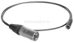 XLR-Stecker NC3MXX auf Mini XLR-Stecker RT3MC-B ( SC-Cicada SO-D14 )